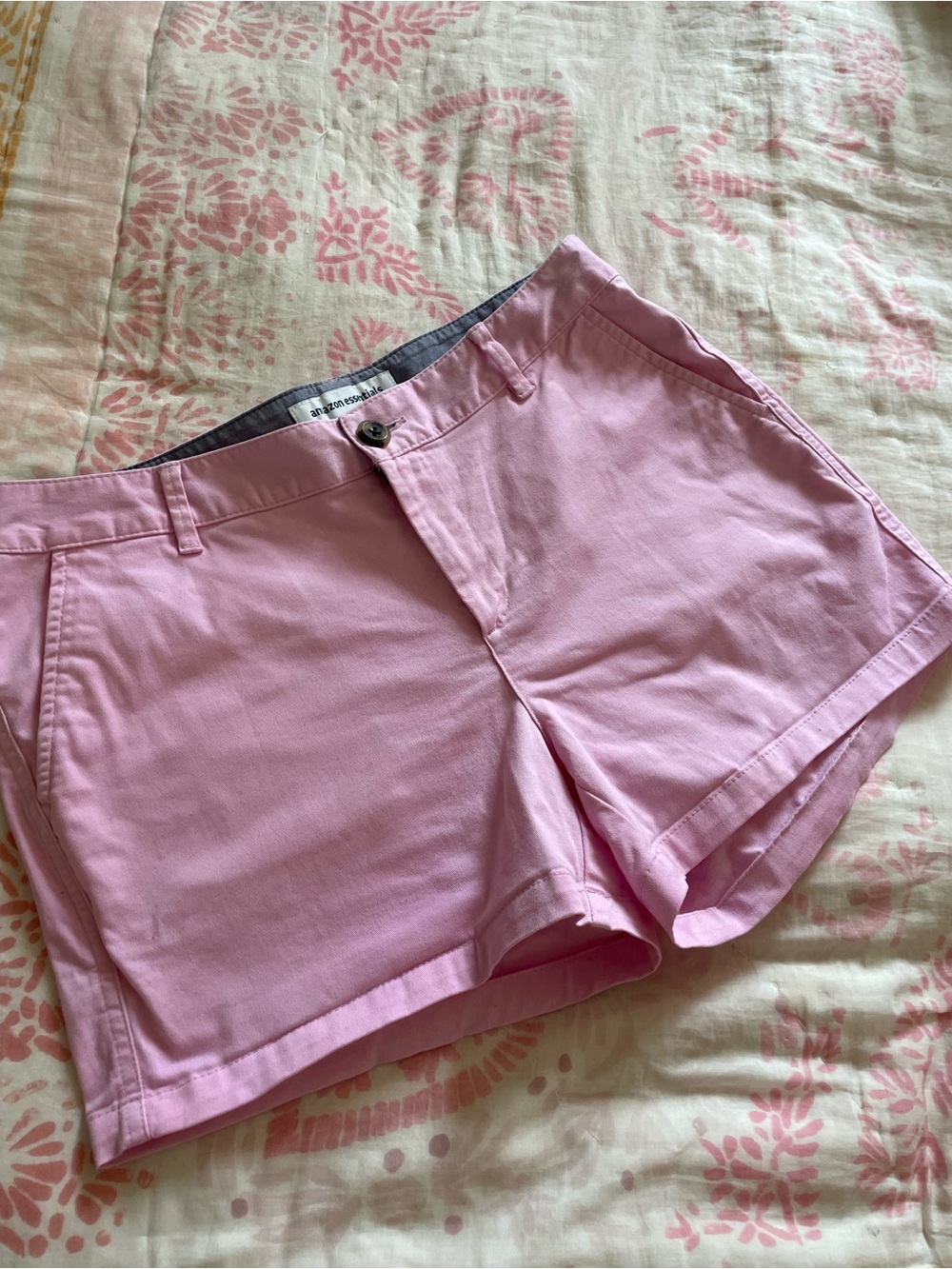 Amazon Essentials Light Pink Women's Shorts